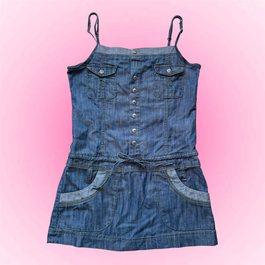 Mini jeans dress (S)