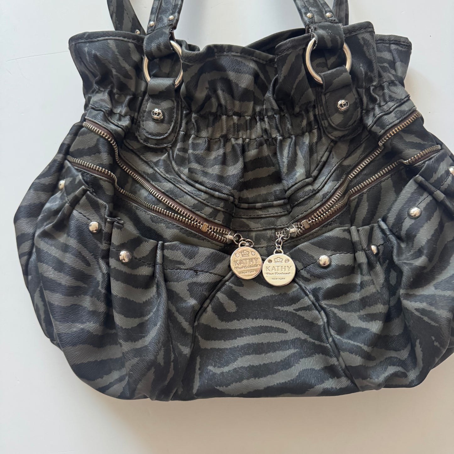 Zebra Print Y2k Bag