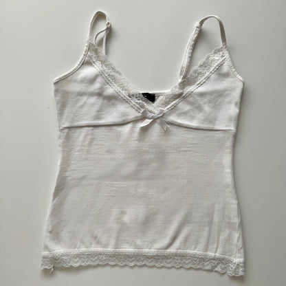 Cute white cami top (XS)