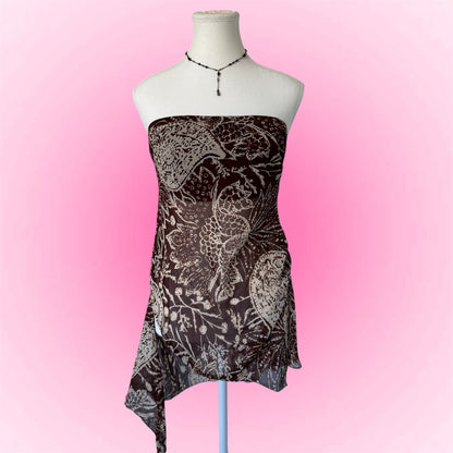 Asymmetrical Fairy Vintage Top (S)