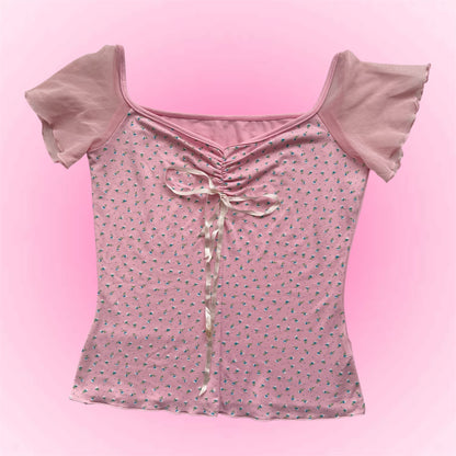 Pink summer Tshirt (S/M)