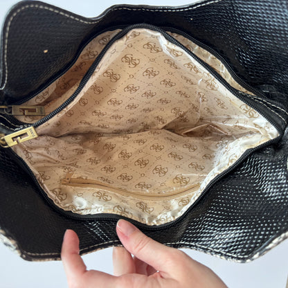 Vintage Black Guess Shoulder Bag