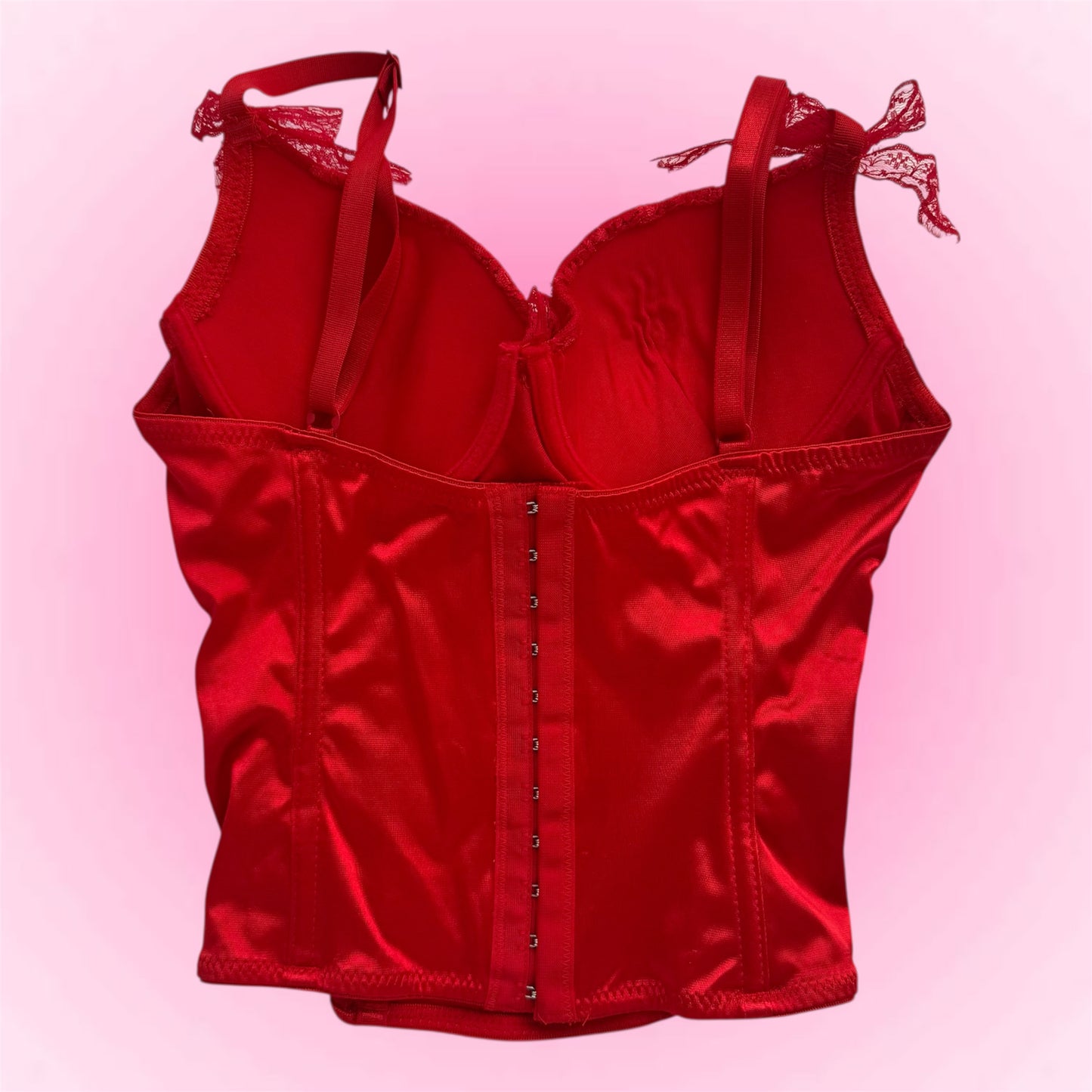Red lace corset (70A)