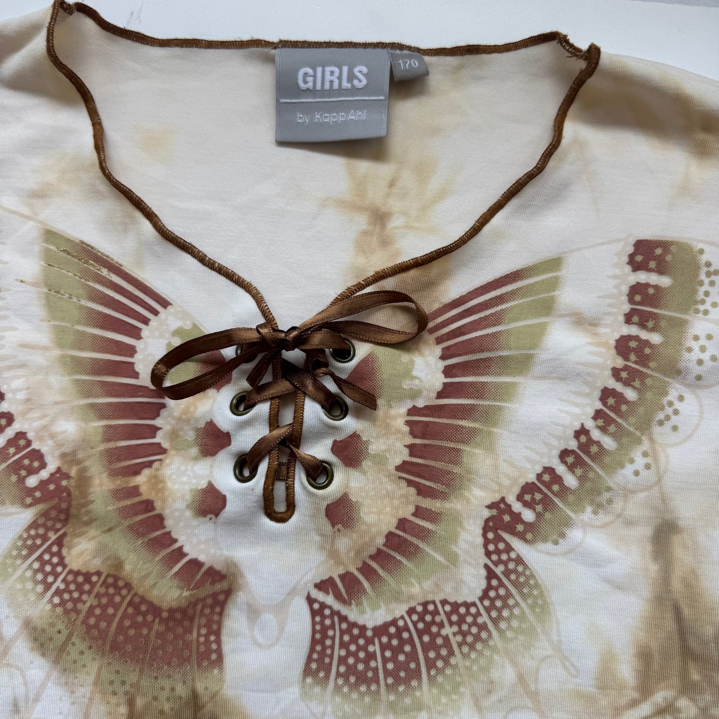 Vintage Graphic Butterfy T-Shirt (XS)