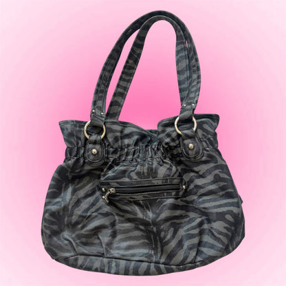 Zebra Print Y2k Bag