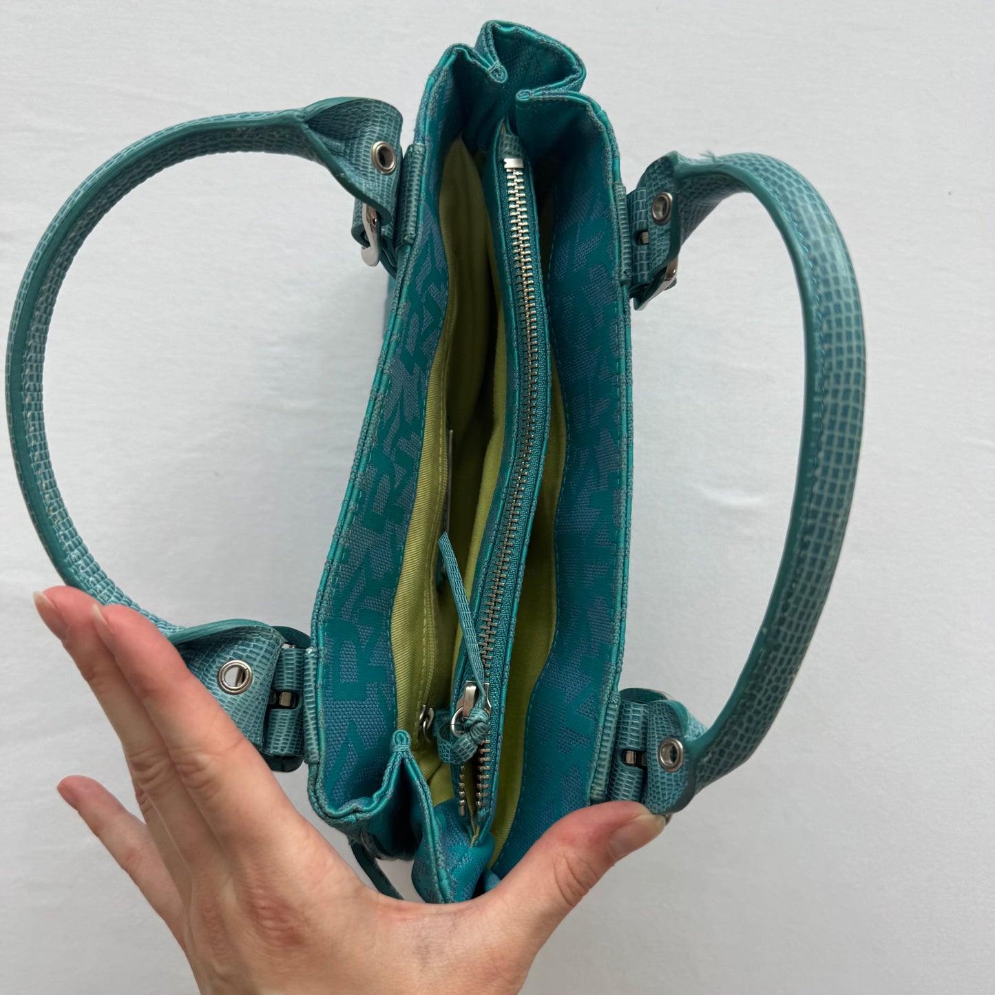 Blue vintage DKNY bag