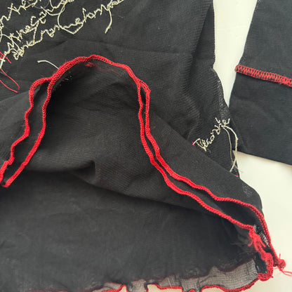 Vintage Y2k mesh shirt (S)