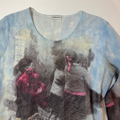 Blue Vintage Longsleeve (L)