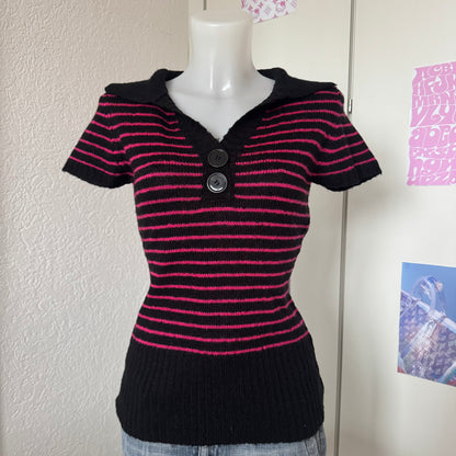 Striped cute sweater (S)