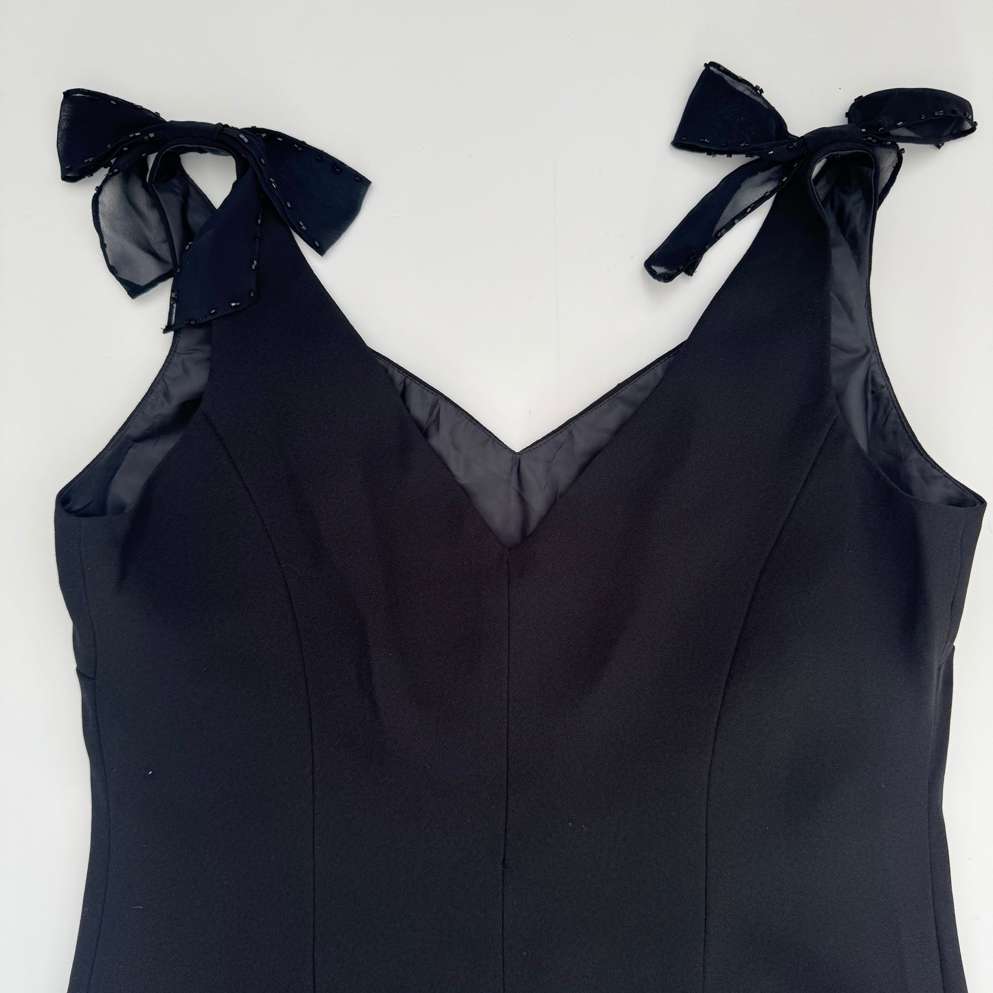 Black elegant cute dress (M)