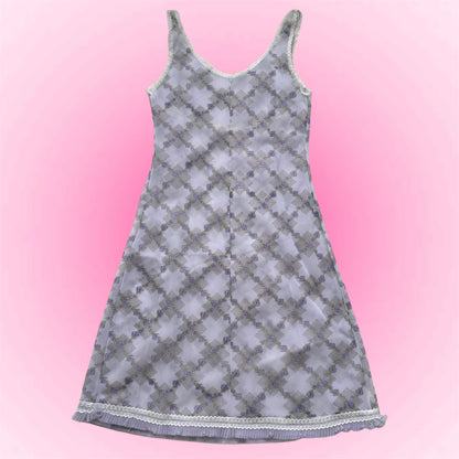 Lavender vintage slip dress (S)