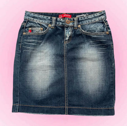 Cool Midi denim Skirt (XS)
