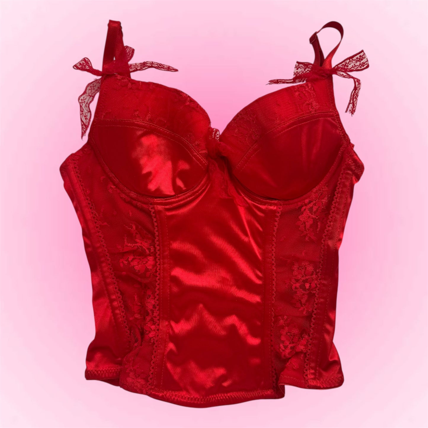 Red lace corset (70A)