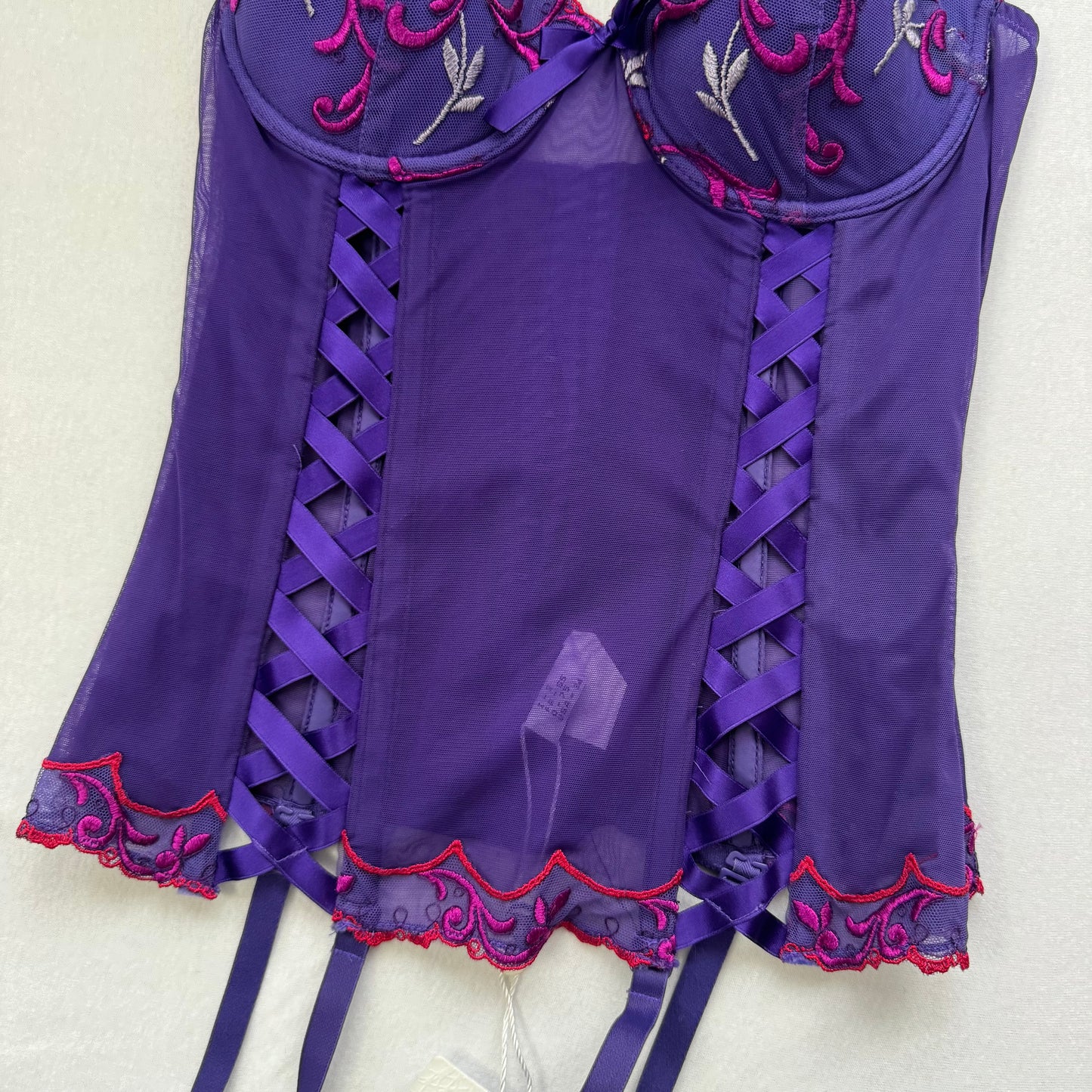 Beautiful corset top (70B)-Deadstock, new with tags