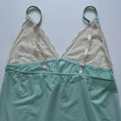 Blue cami top (M)