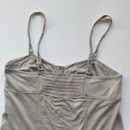Grey Y2k Top (S)