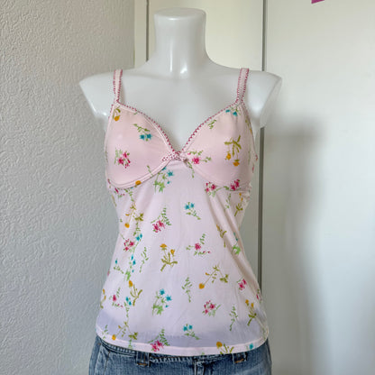 Floral Corset Cami Top (M)