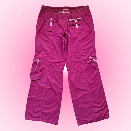 Pink Cargo Pants (M)