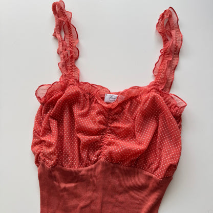 Orange Y2k Top (S)