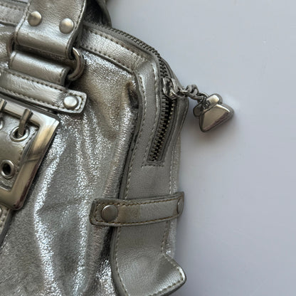 Silver Y2k Shoulder Bag