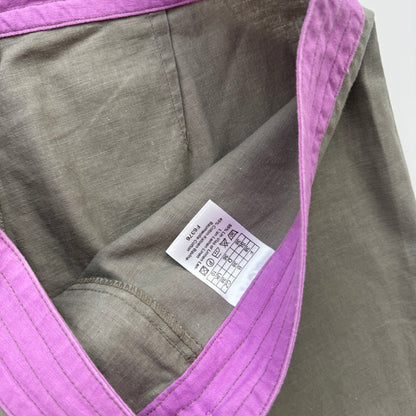 Green Low-Rise Y2k Capris (S)
