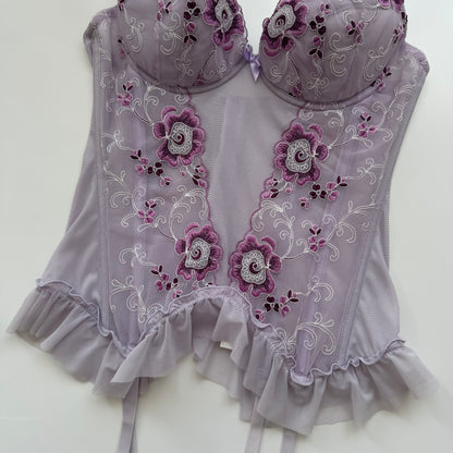 Beautiful purple lingerie set - Deadstock, new with tags