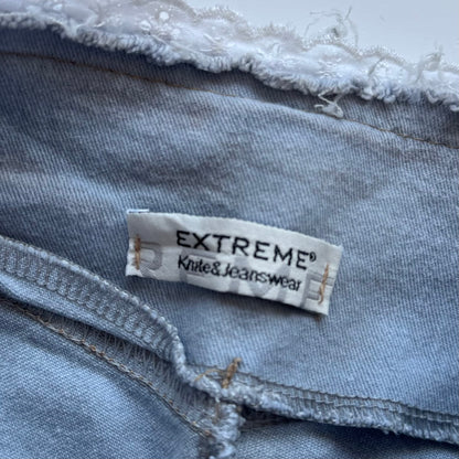 Lace Flared Jeans (XS)