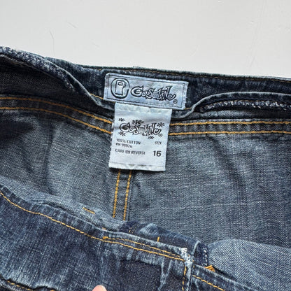 Vintage Y2K belt jeans (S)