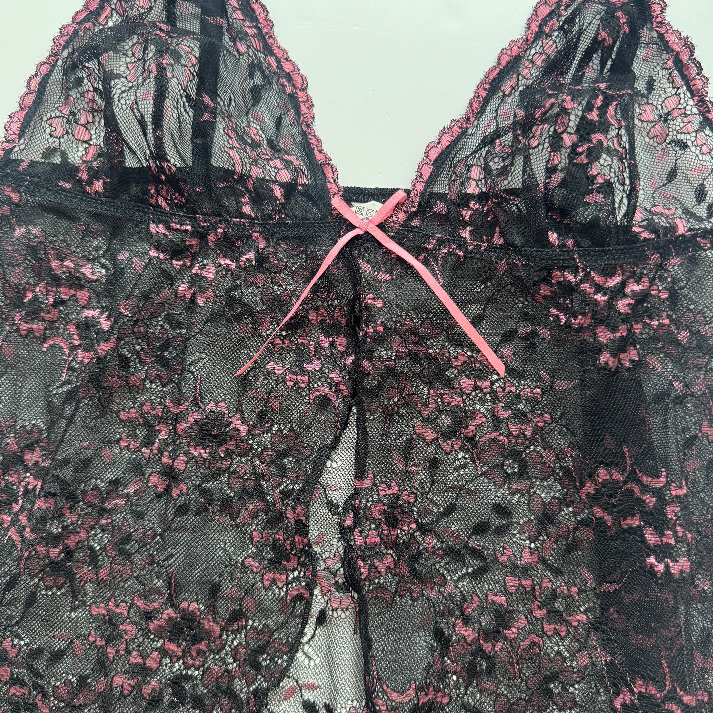 Black Lace Babydoll Cami (S)