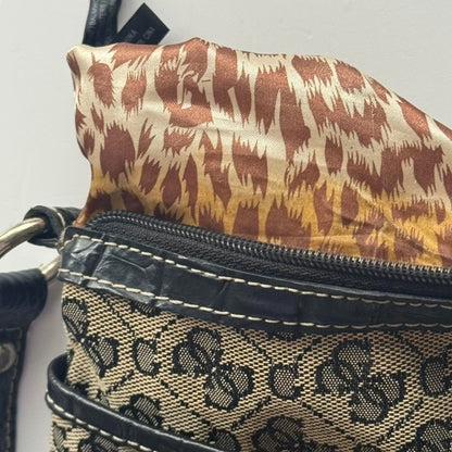 Y2k brown crossbody bag