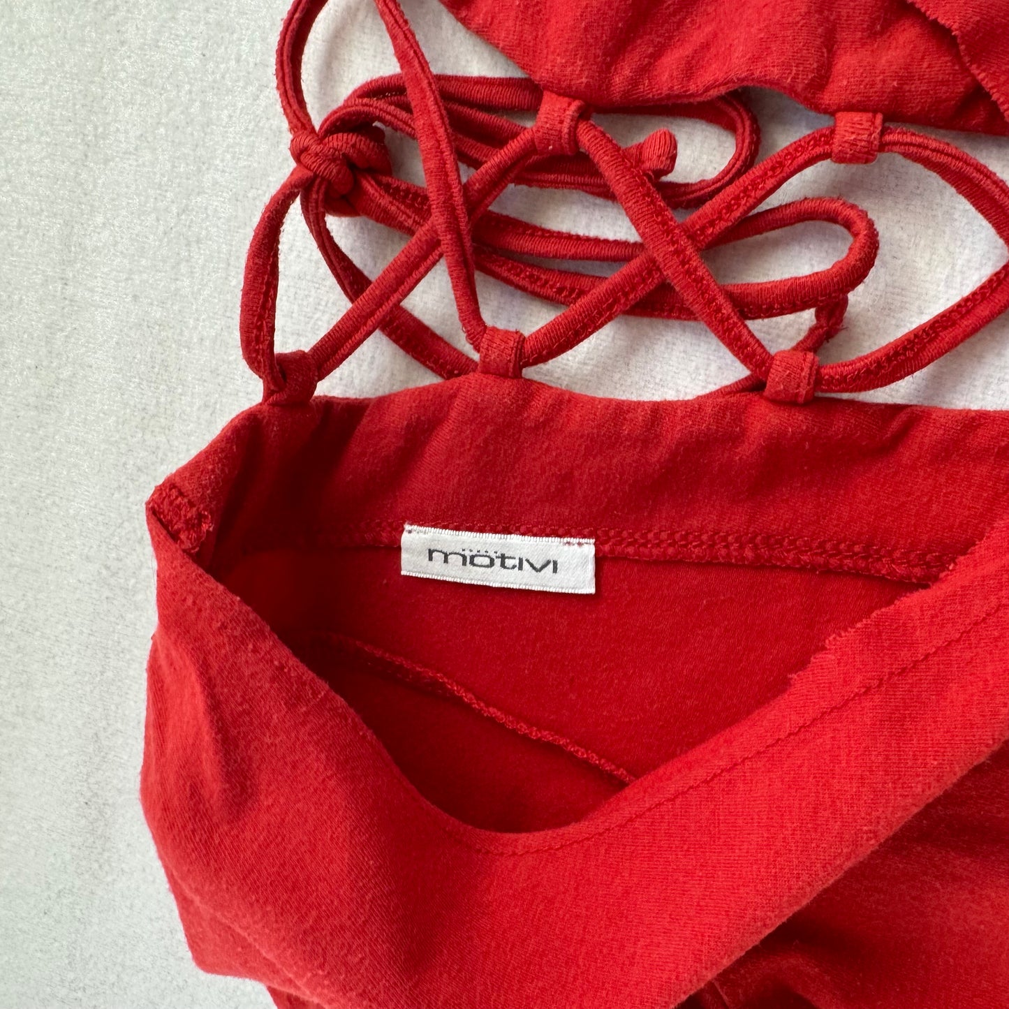 Cool red Y2k shirt (XS/S)
