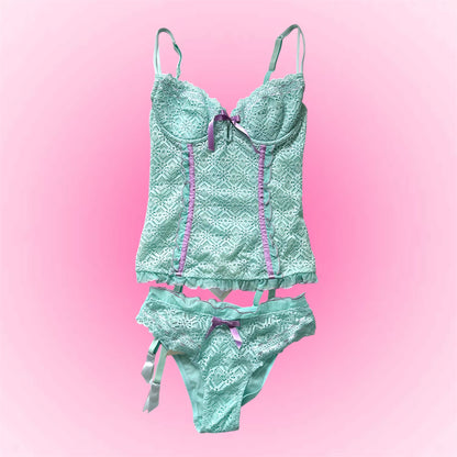 Beautiful Lingerie set (75B/XS)-Deadstock, new with tags