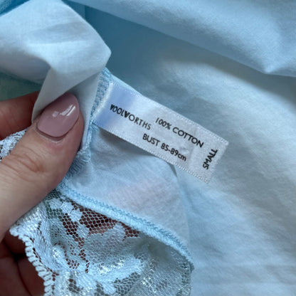 Blue Y2k Slip Cami (S)