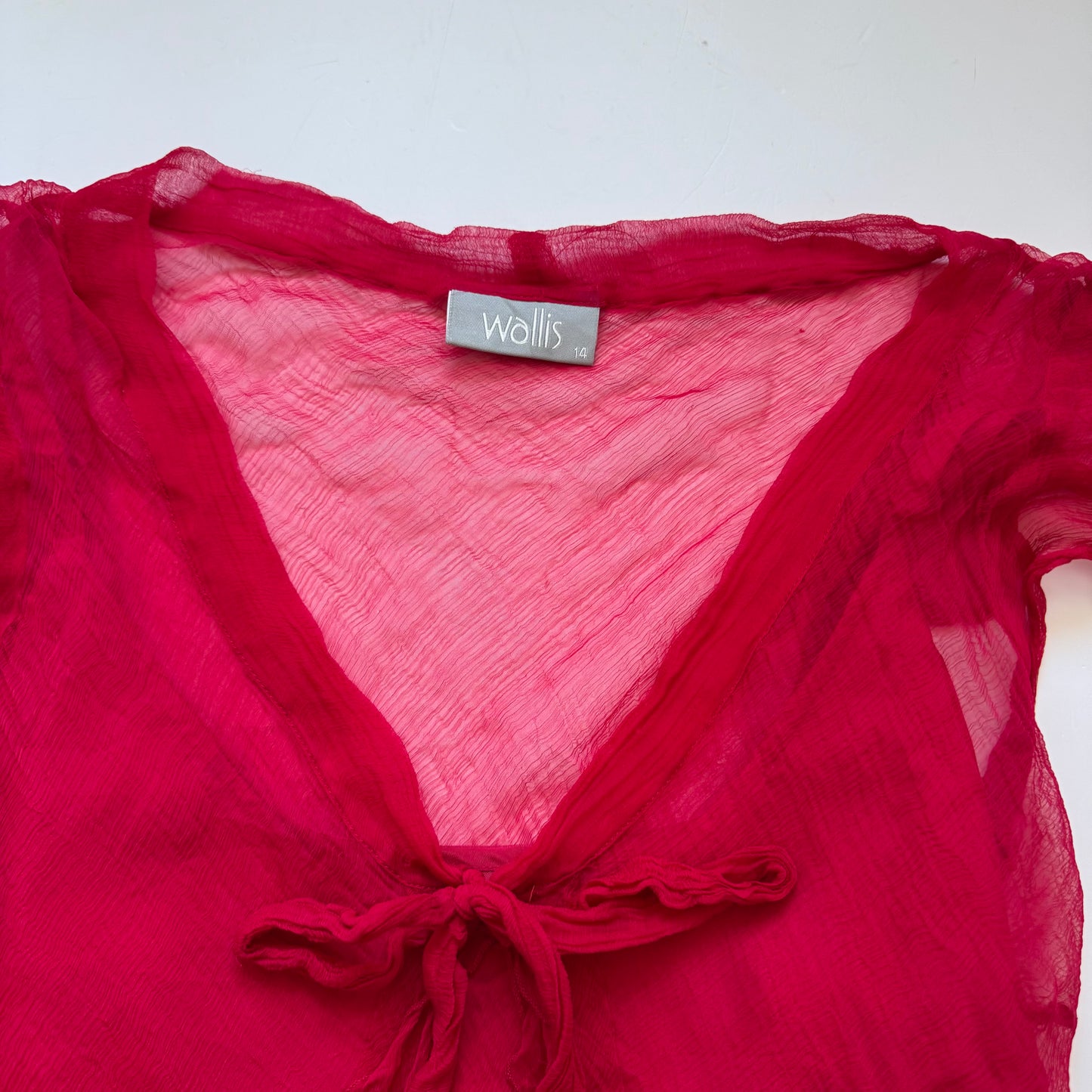 Red Vintage Mesh Tshirt (M)