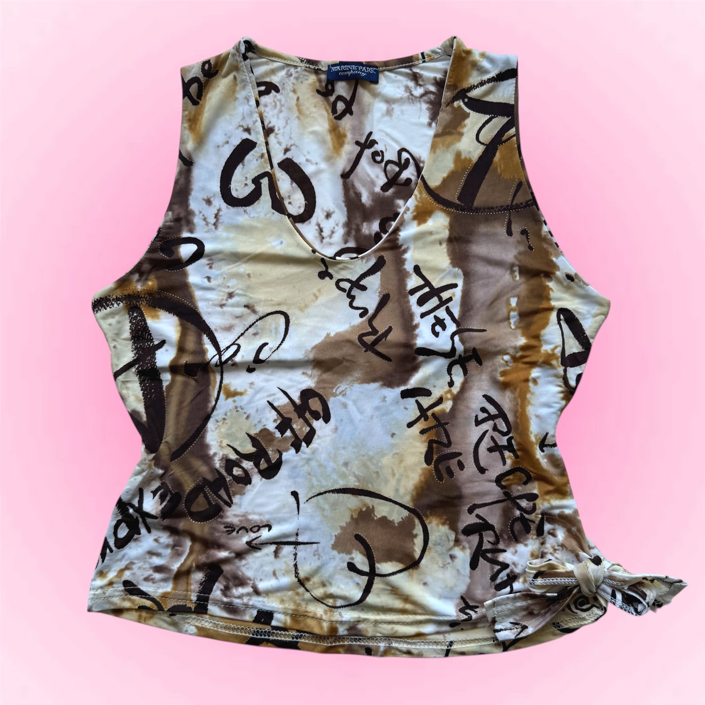 Brown Y2k Top (M)