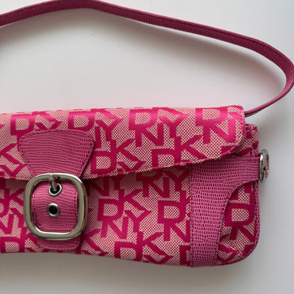 Pink DKNY shoulder bag