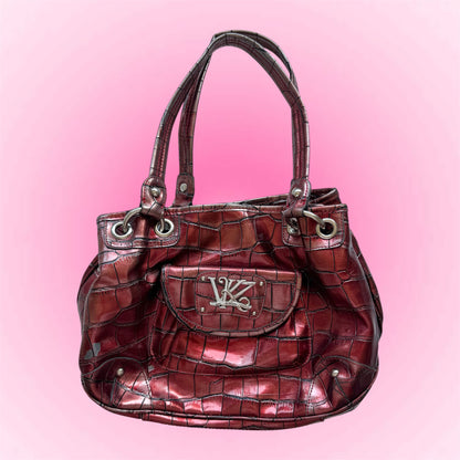 Vintage Red Shoulder Bag Kathy Van Zeeland
