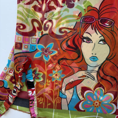 Y2K Graphic Fairy Top (S)