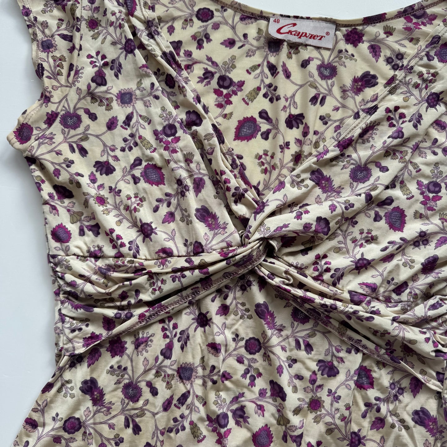 Purple Floral Tshirt (M)