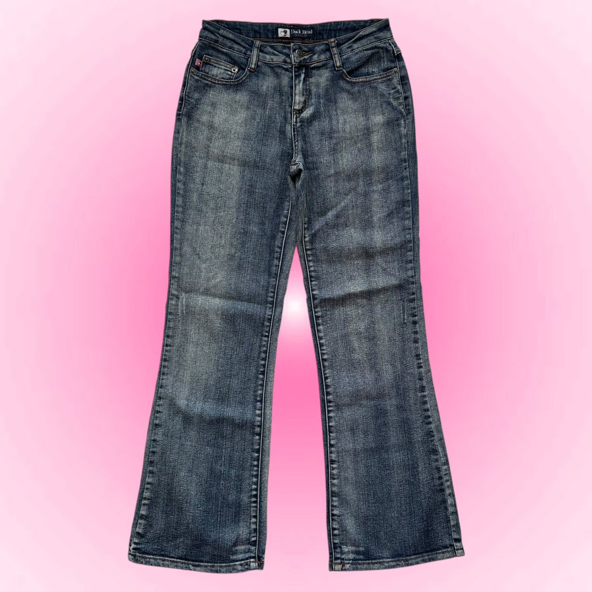 Vintage Flared Y2k Jeans (XS)