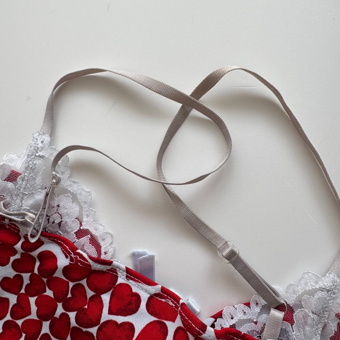 Vintage Y2k heart top (S)