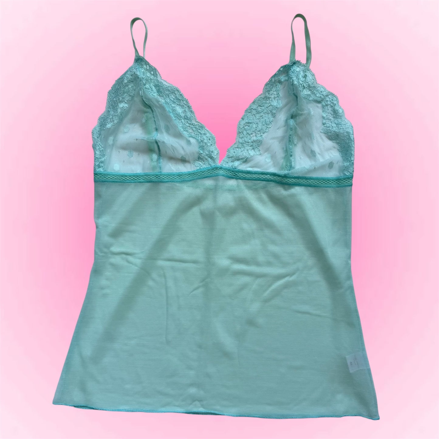 Blue mesh Top (M)