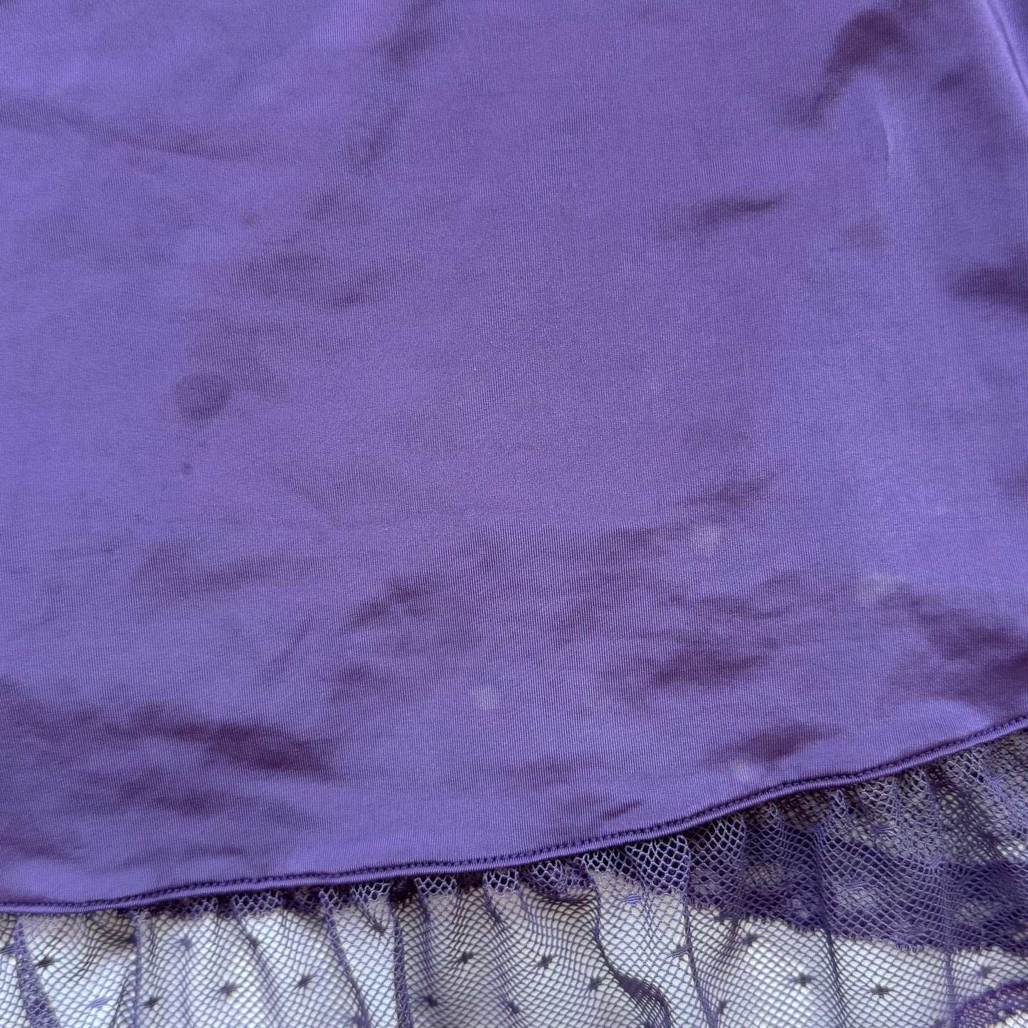 Purple Lace Babydoll Cami Top (M)