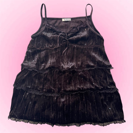 Velvet fairy top (XS)