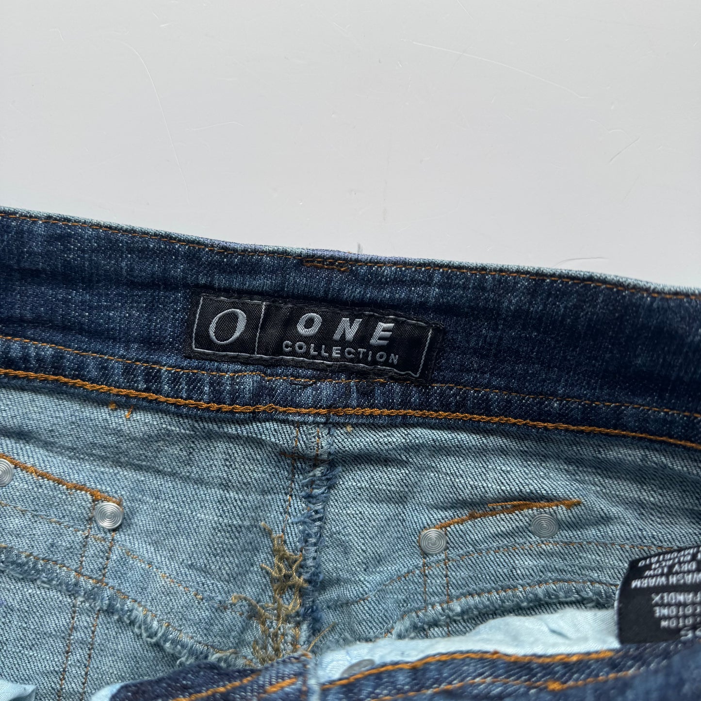 Blue Denim Y2K Mini Skirt