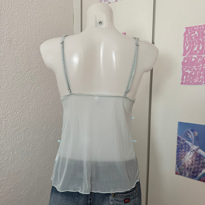 Blue cami top (S)