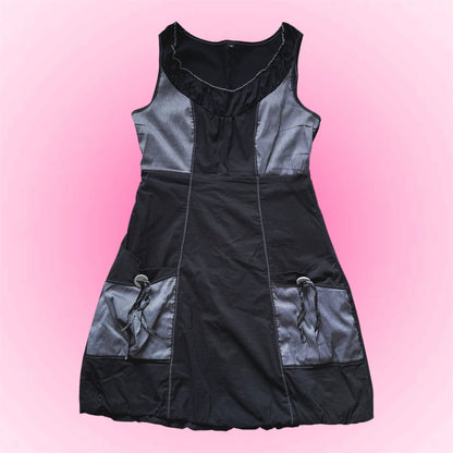 Black vintage dress (M)
