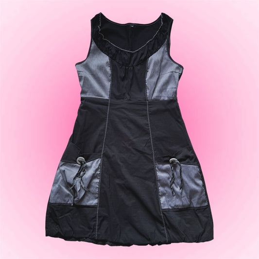 Black vintage dress (M)