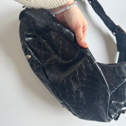 Black Y2K Guess shoulder bag