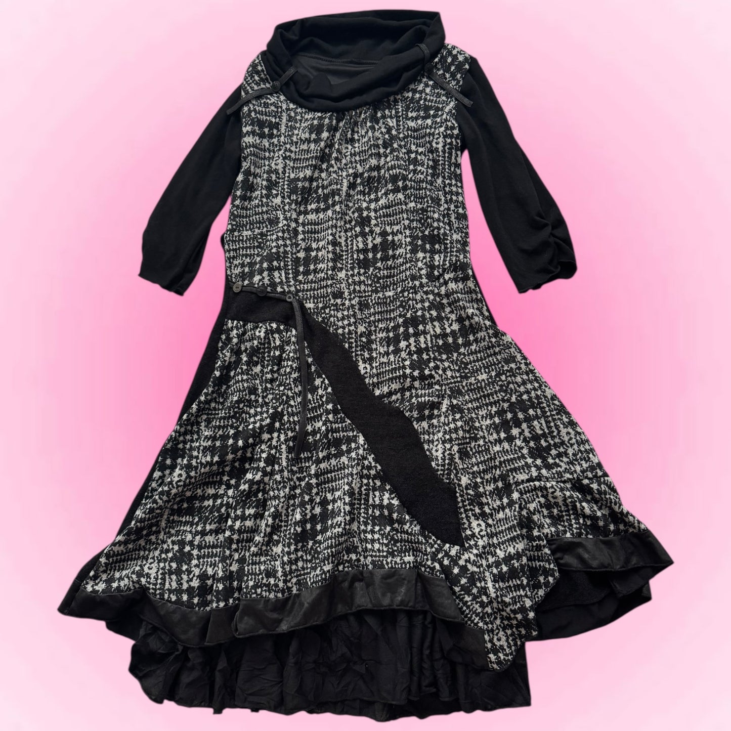 Black vintage dress (M)